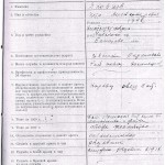 Анкета арестованного Яковлева П.А.